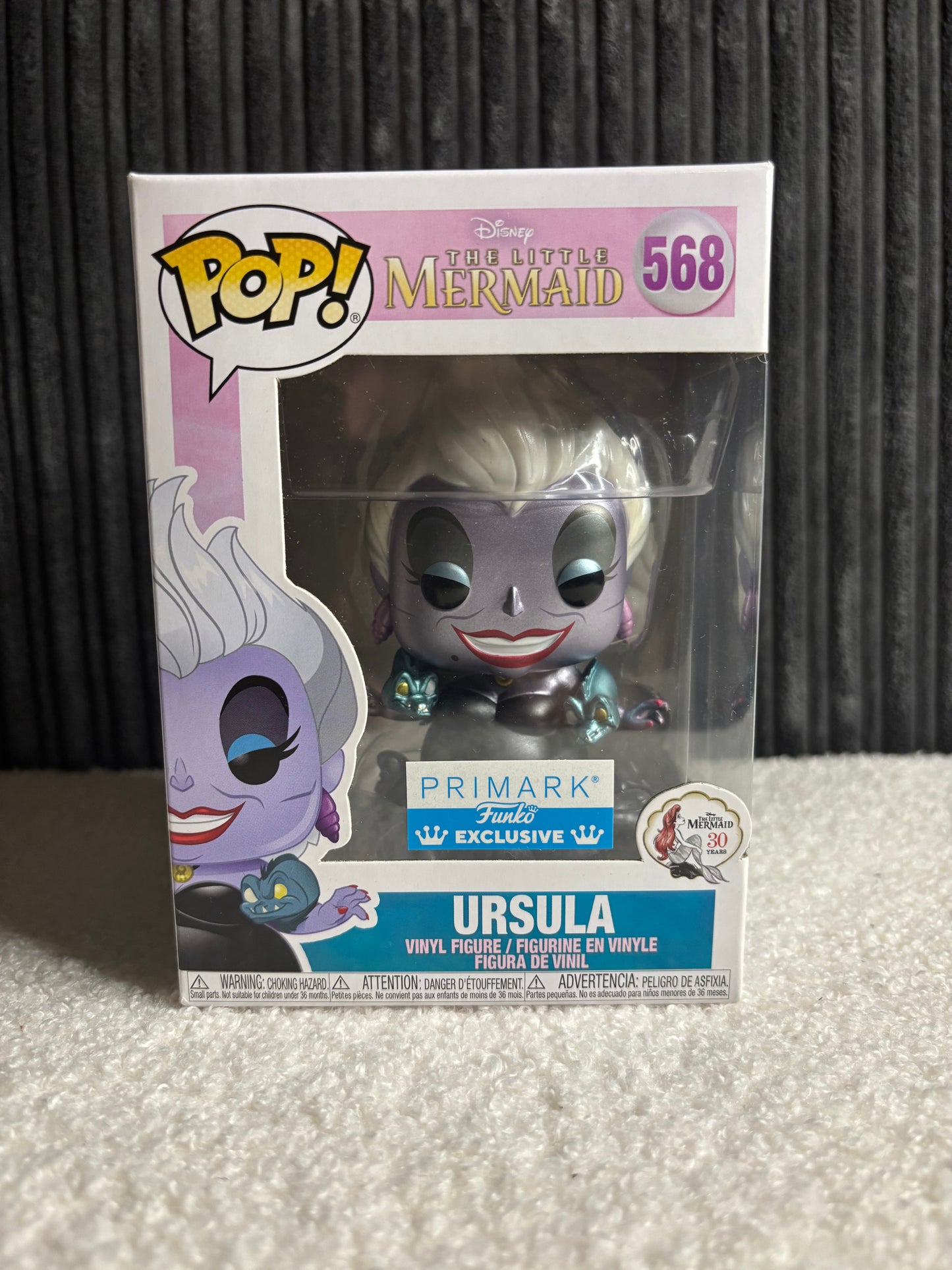 Funko Pop! Disney – Ursula #568 – The Little Mermaid (Primark Exclusive)