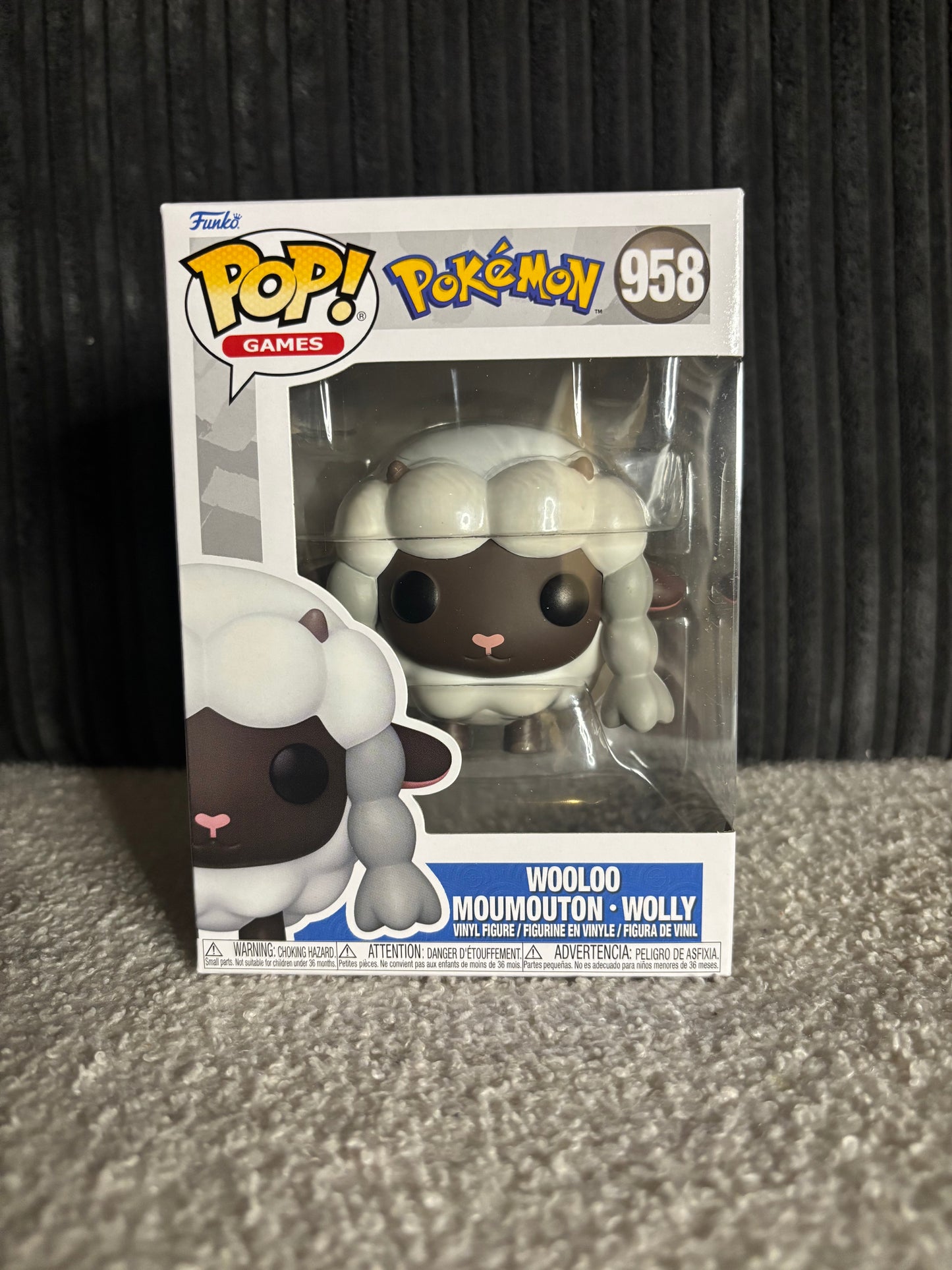 Funko Pop! Games – Wooloo #958 (Pokémon Series)