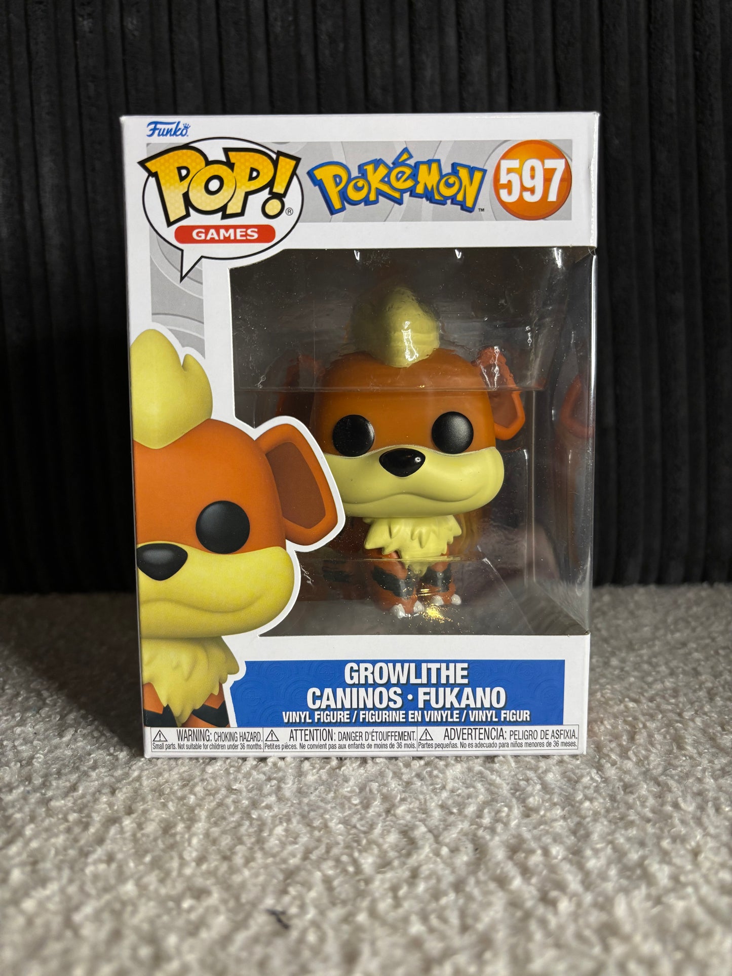 Funko Pop! Games – Growlithe #597 (Pokémon Series)
