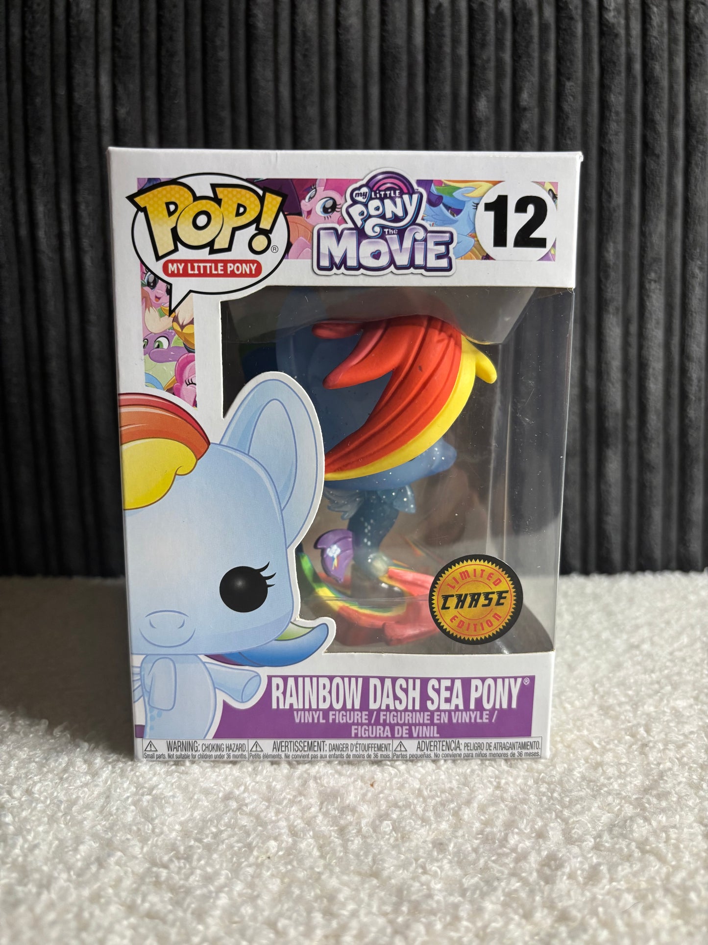 Funko Pop! – Rainbow Dash Sea Pony #12 (My Little Pony Movie – Limited Chase Edition)