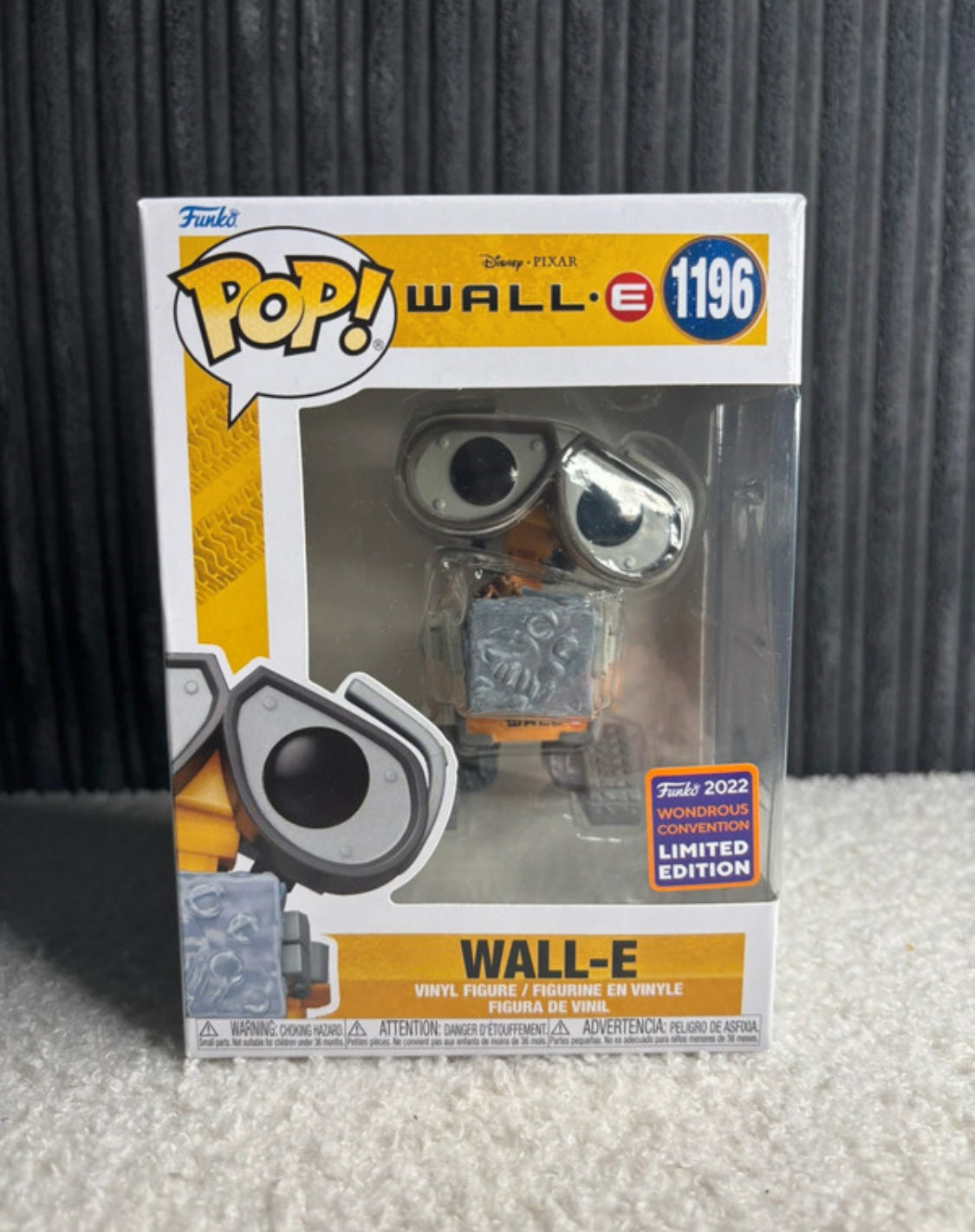 Funko Pop! Disney – WALL-E #1196 – 2022 Wondrous Convention Limited Edition