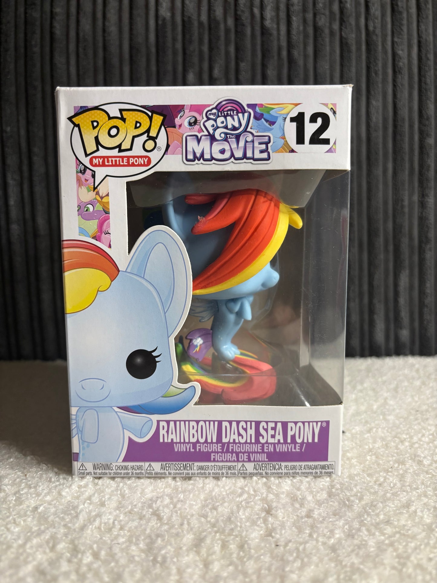 Funko Pop! – Rainbow Dash Sea Pony #12 – My Little Pony: The Movie