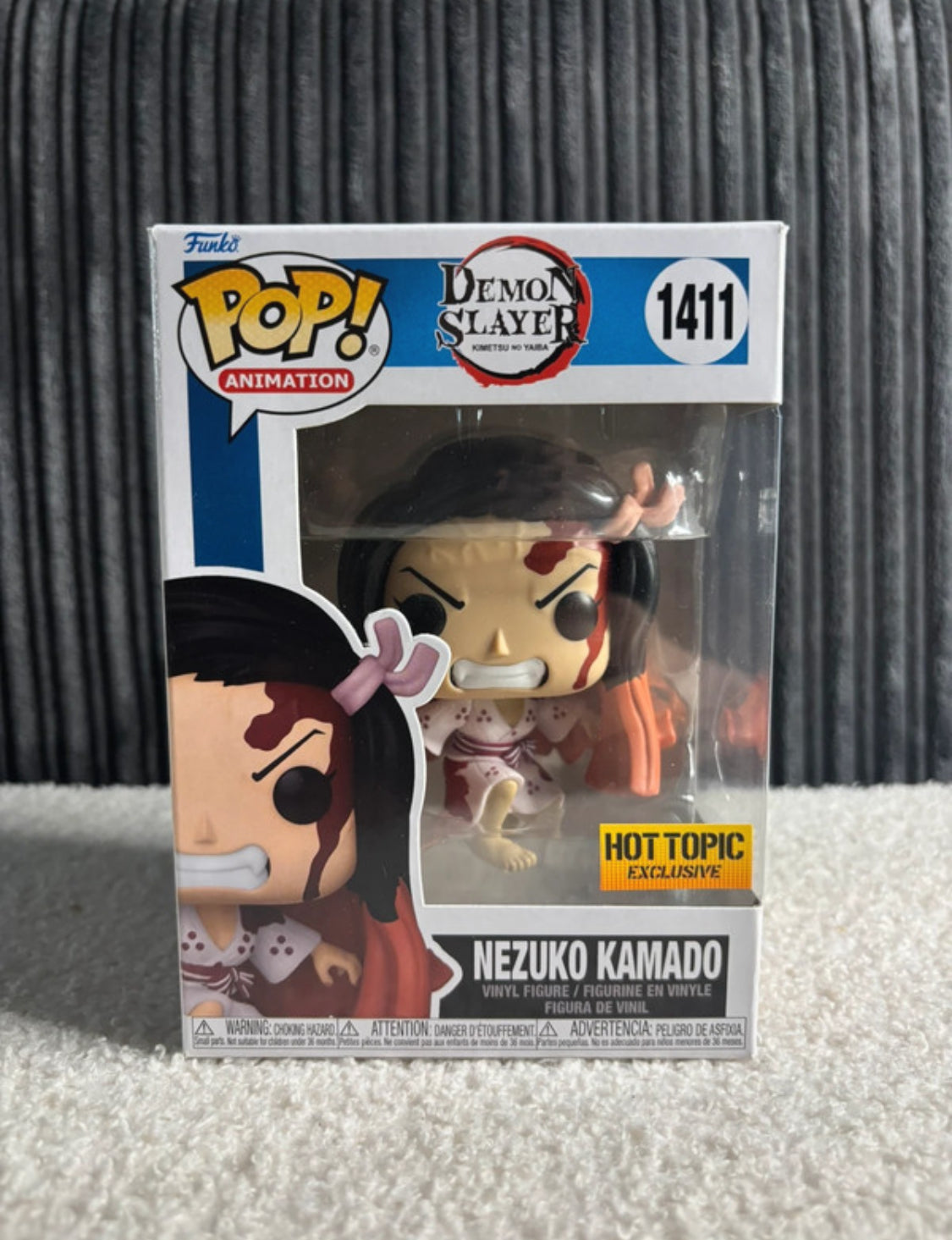 Funko Pop! Animation – Nezuko Kamado #1411 (Demon Slayer: Kimetsu no Yaiba Series – Hot Topic Exclusive)