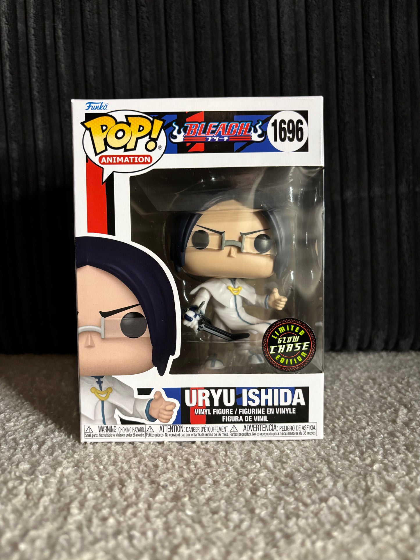 Funko Pop! Animation – Uryu Ishida #1696 (Bleach – Limited GlowChase Edition)