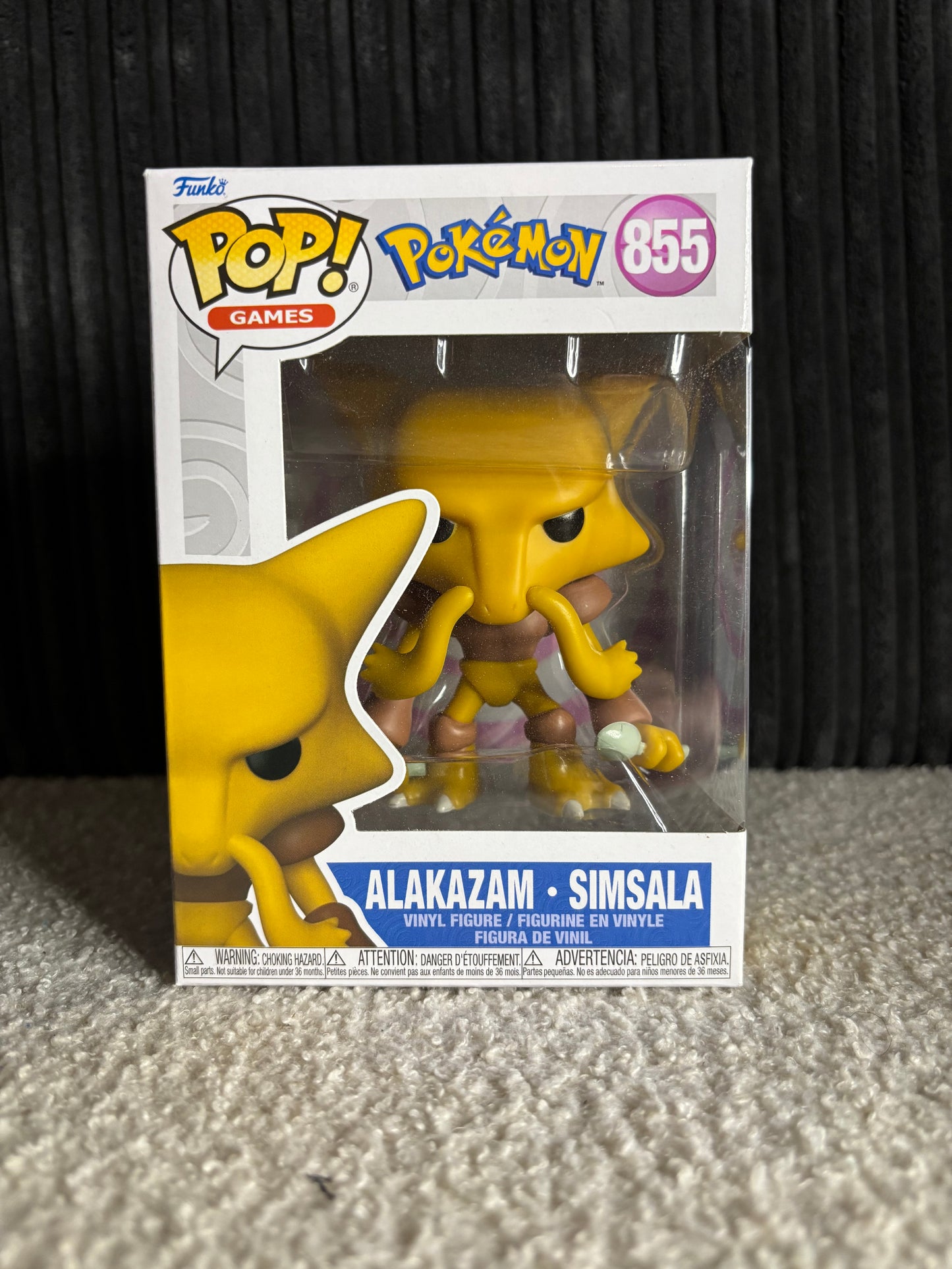 Funko Pop! Games – Alakazam #855 (Pokémon Series)