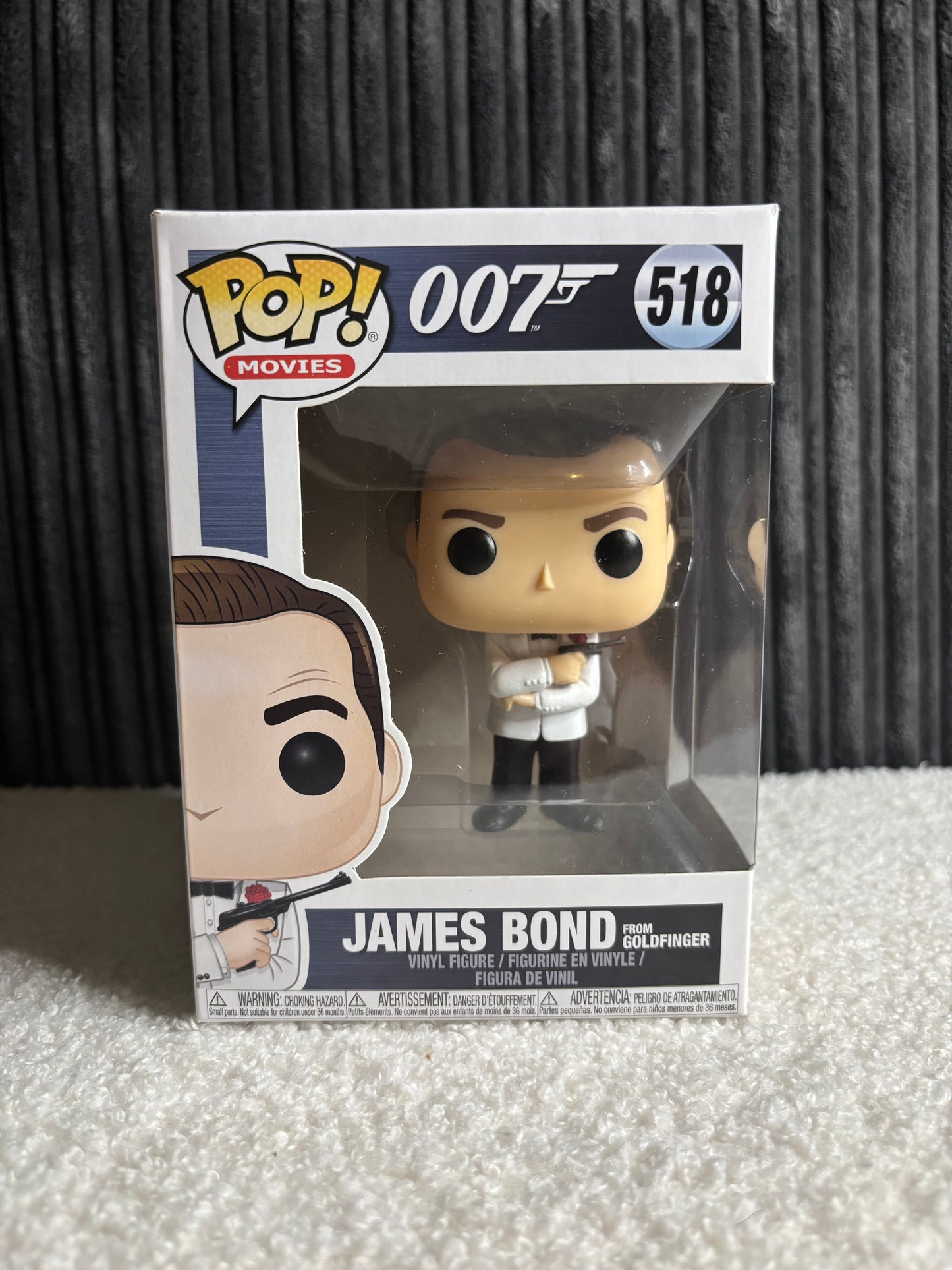 Funko Pop! Movies – James Bond #518 (Goldfinger Edition)