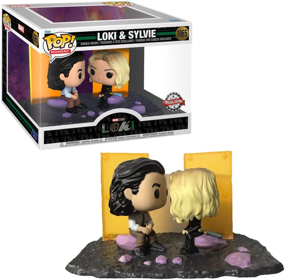 Funko Pop! Moment – Loki & Sylvie #1065 (Marvel Studios: Loki) – Special Edition