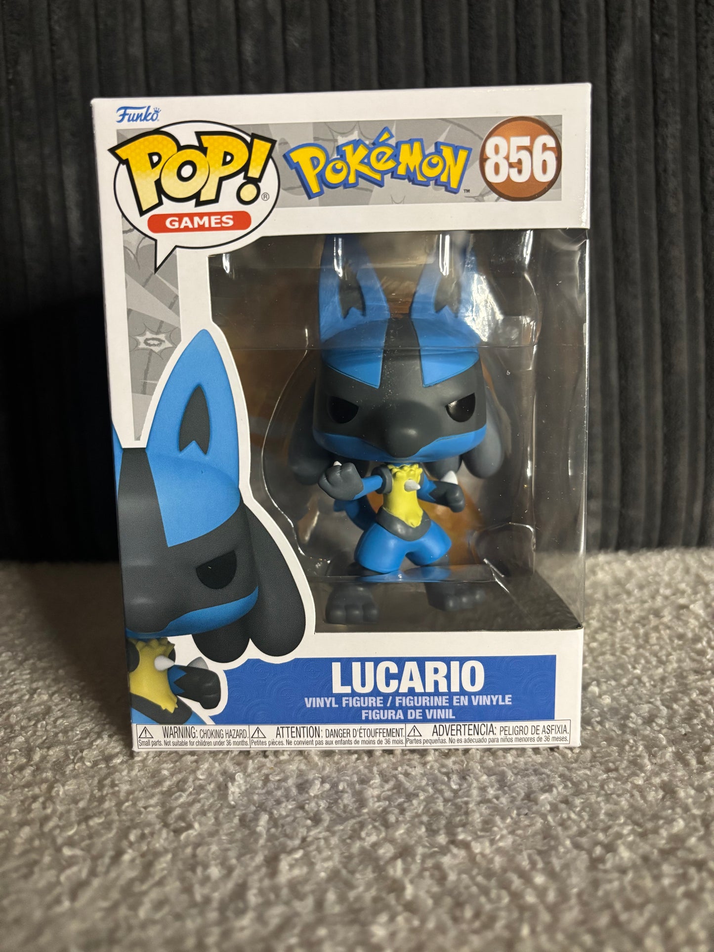 Funko Pop! Games – Lucario #856 (Pokémon Series)