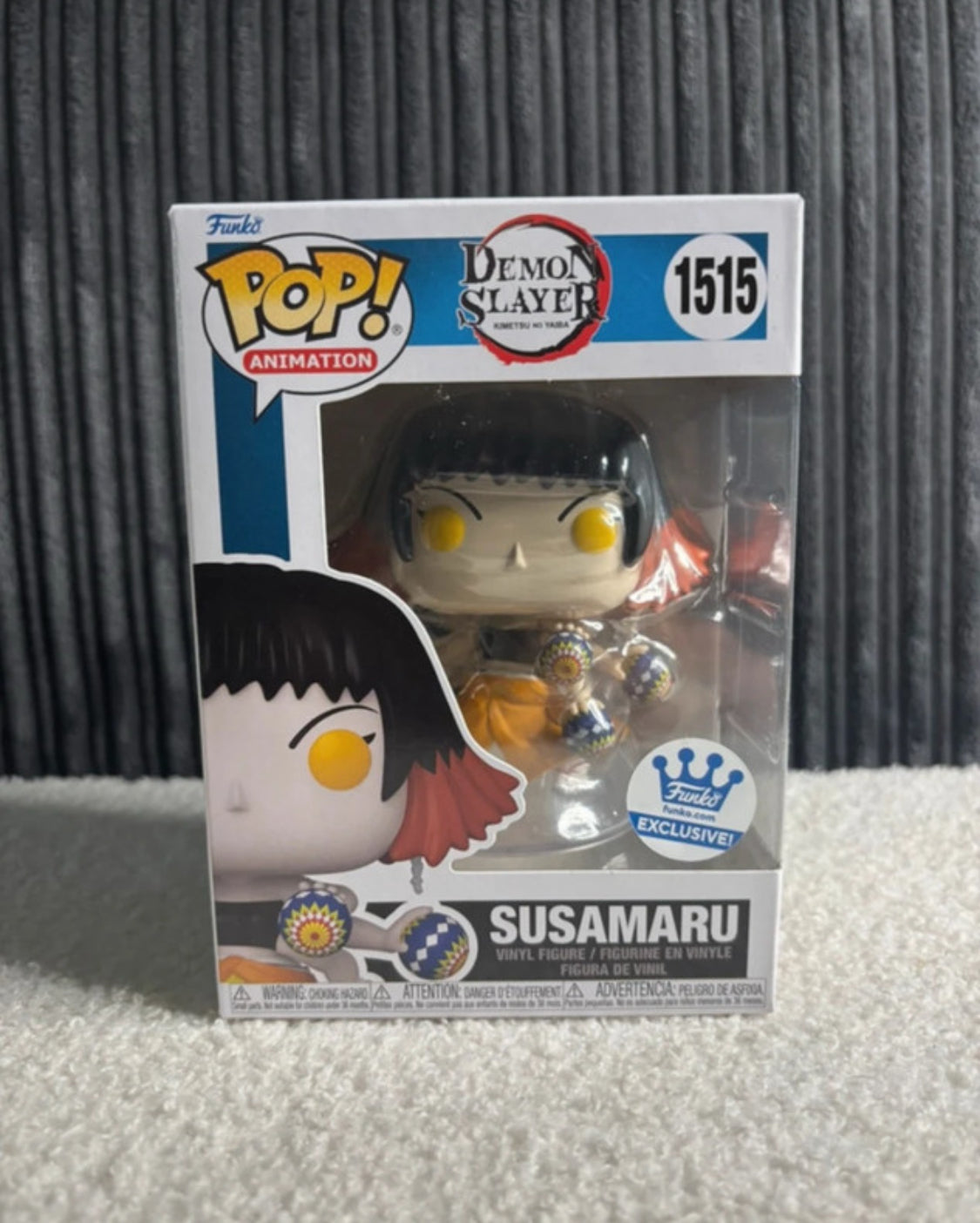 Funko Pop! Animation – Susamaru #1515 (Demon Slayer: Kimetsu no Yaiba Series – Exclusive Glow-in-the-Dark Edition)