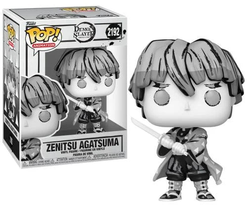 Funko Pop! Animation – Zenitsu Agatsuma #2192 (Demon Slayer – Grayscale Variant)