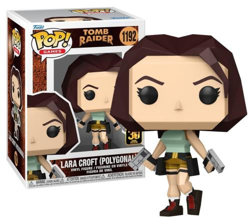 Funko Pop! Games – Lara Croft (Polygonal) #1192 (Tomb Raider 30th Anniversary)