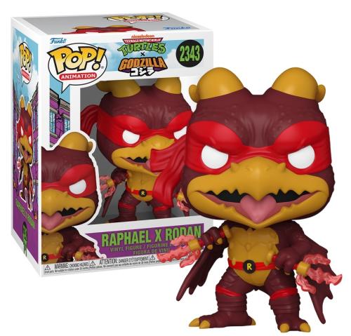 Funko Pop! Animation – Raphael x Rodan #2343 (TMNT x Godzilla)