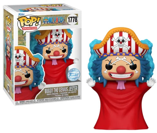 Funko Pop! Animation – Buggy the Genius Jester #1778 (One Piece – Special Edition)