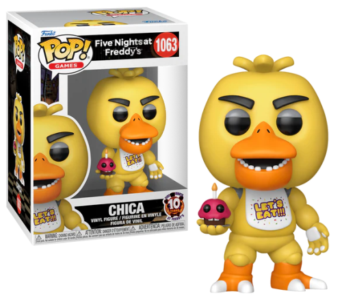 Funko Pop! Games – Chica #1063 (Five Nights at Freddy’s – 10th Anniversary Edition)