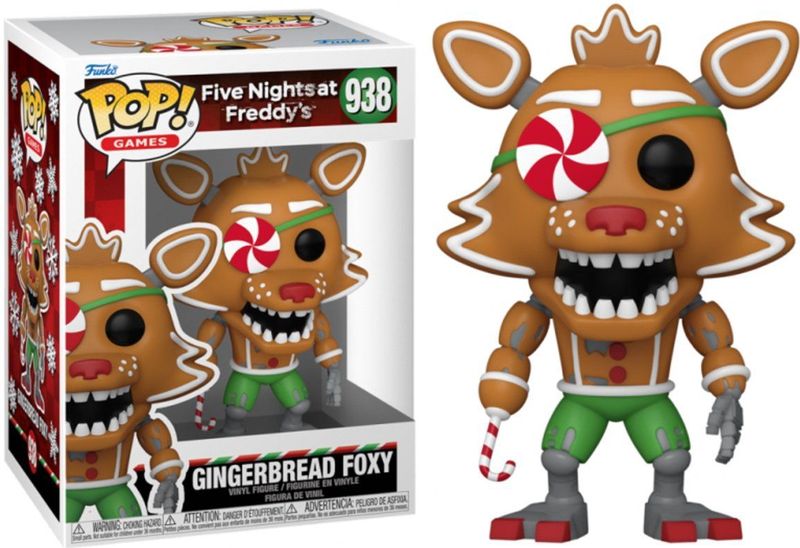 Funko Pop! Games – Gingerbread Foxy #938 (Five Nights at Freddy’s)