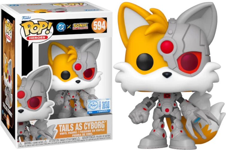 Funko Pop! Heroes – Tails as Cyborg #594 (Sonic the Hedgehog)