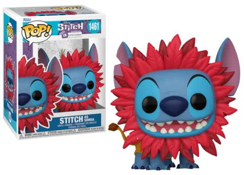 Funko Pop! Disney Stitch – Stitch as Simba #1461 (Costume Series)