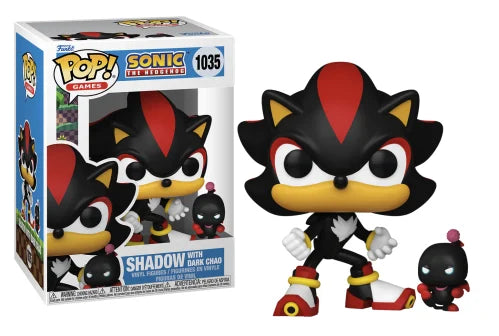 Funko Pop! Games – Shadow with Dark Chao #1035 (Sonic the Hedgehog)