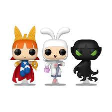Funko Pop! Animation – Liberty Belle / Harmony Bunny / Mange (The Powerpuff Girls 3‑Pack)