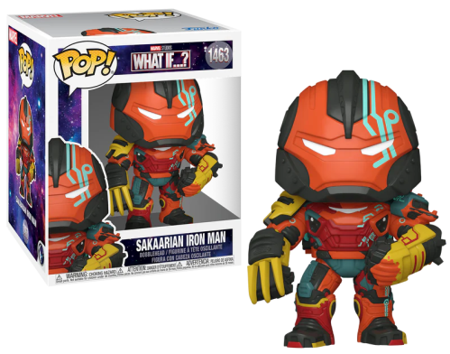 Funko Pop! Marvel – Sakaarian Iron Man #1463 (Marvel Studios: What If…?)