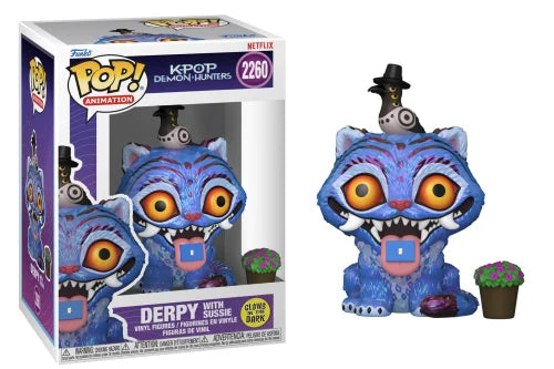 Funko Pop! Animation – Derpy with Susie #2260 (KPOP Demon Hunters – Glows in the Dark)