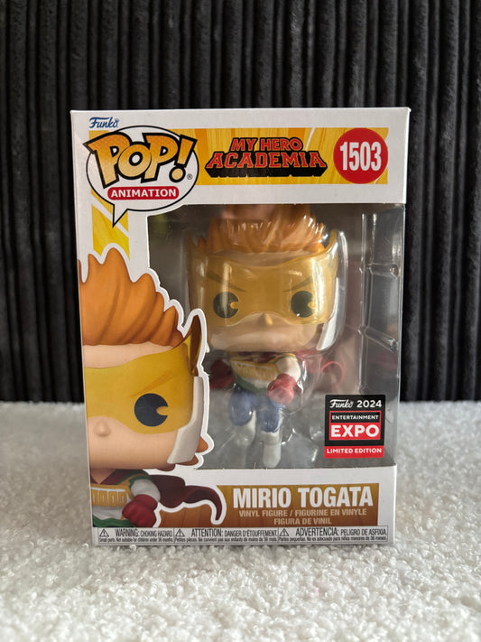 Funko Pop! Animation – Mirio Togata #1503 (Funko 2024 Entertainment Expo Limited Edition)
