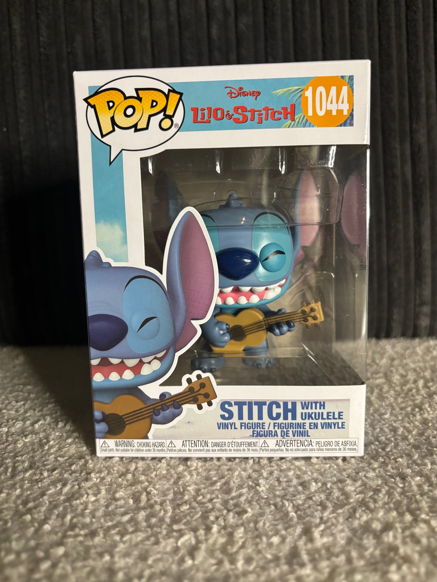 Funko Pop! Disney – Stitch with Ukulele #1044 (Lilo & Stitch Series)