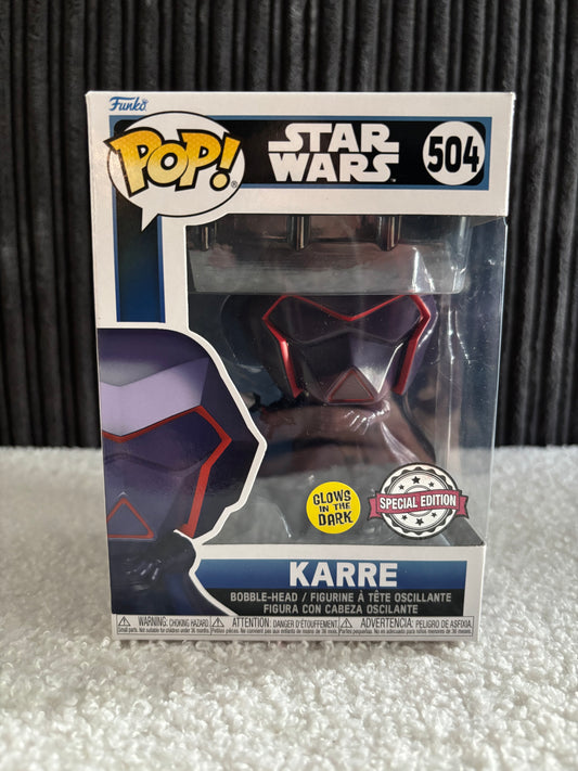 Funko Pop! Star Wars – Karre #504 (Special Edition, Glows in the Dark)