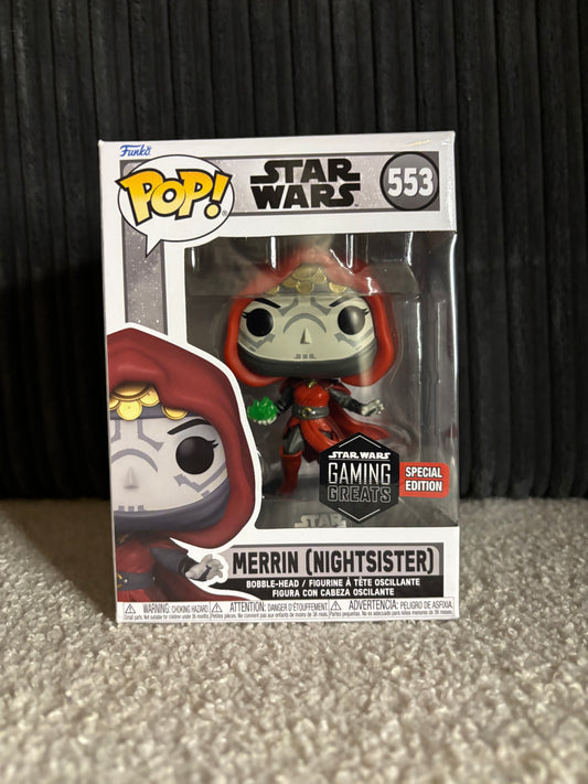 Funko Pop! – Merrin (Nightsister) #553 (Star Wars Gaming Greats – Special Edition)