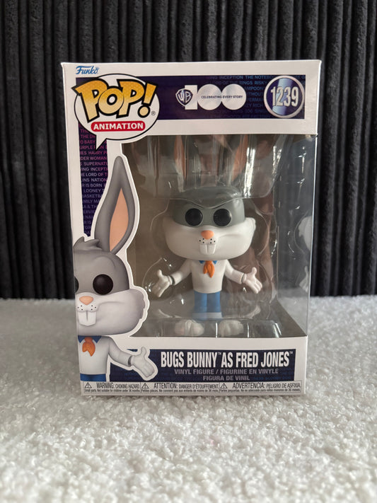 Funko Pop! Animation – Bugs Bunny as Fred Jones #1239 (Warner Bros. 100th Anniversary Edition)