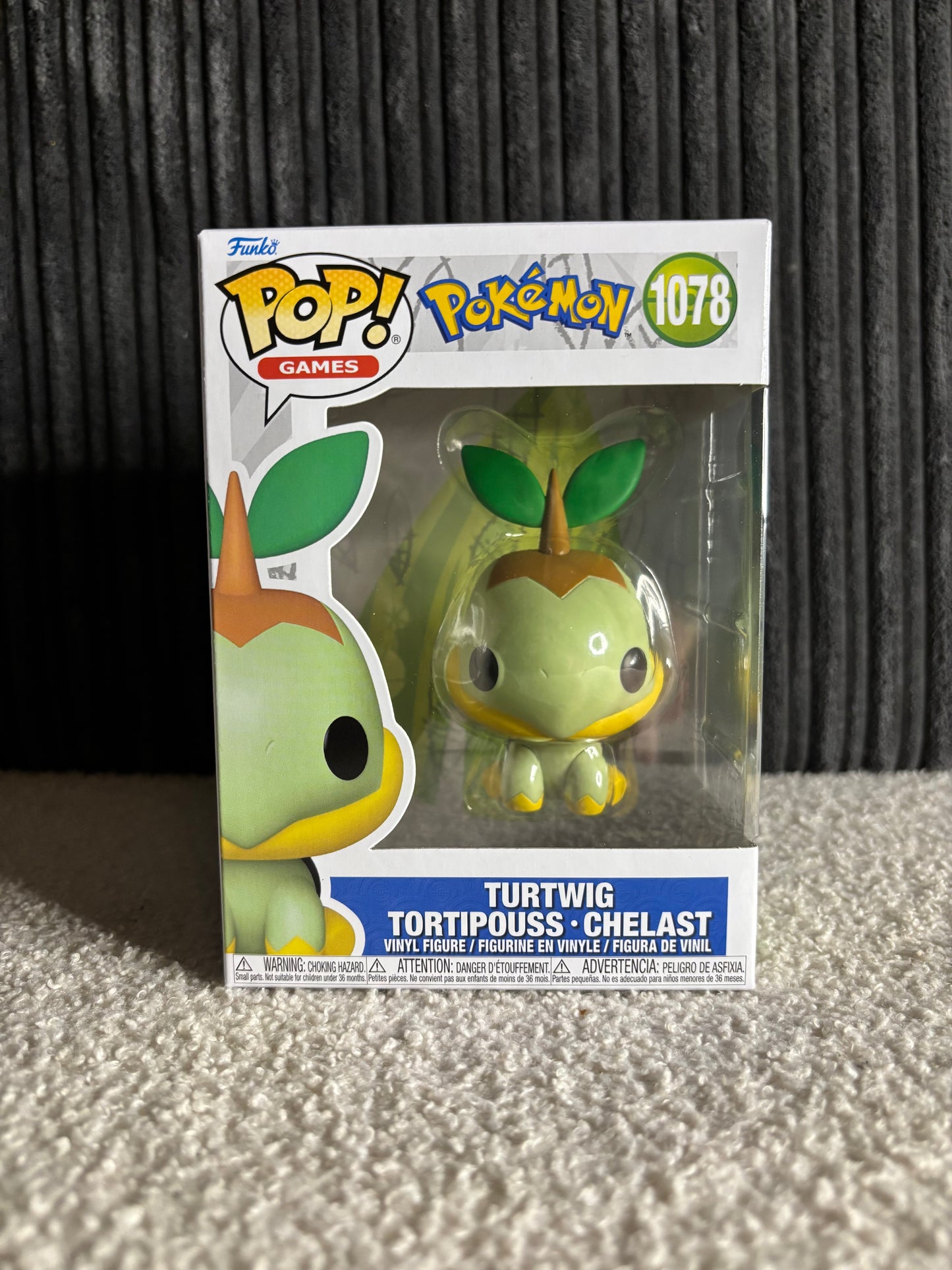 Funko Pop! Games – Turtwig #1078 (Pokémon Series)