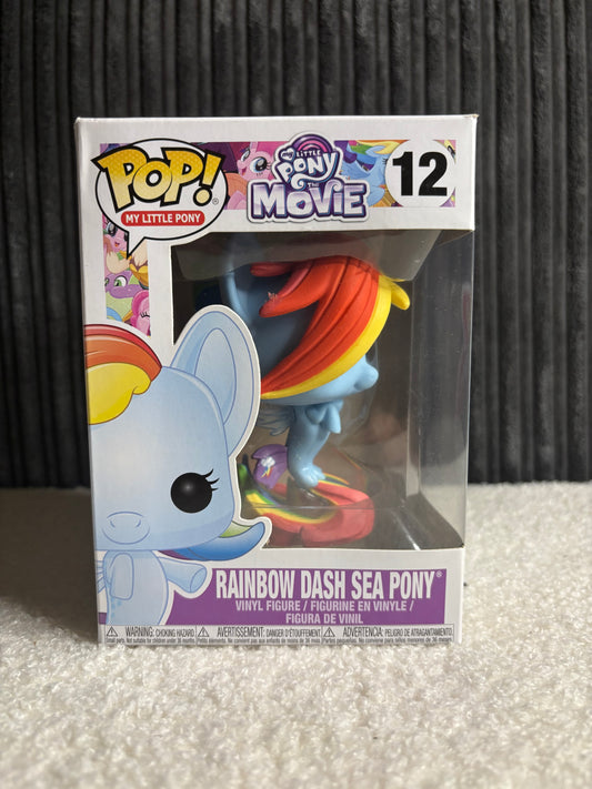Funko Pop! – Rainbow Dash Sea Pony #12 – My Little Pony: The Movie