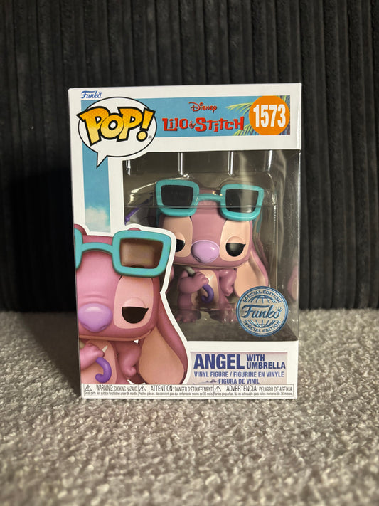 Funko Pop! Disney – Angel with Umbrella #1573 (Lilo & Stitch Series – Special Edition)