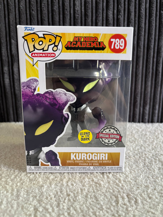 Funko Pop! Animation – Kurogiri #789 – My Hero Academia (Glow in the Dark Special Edition)