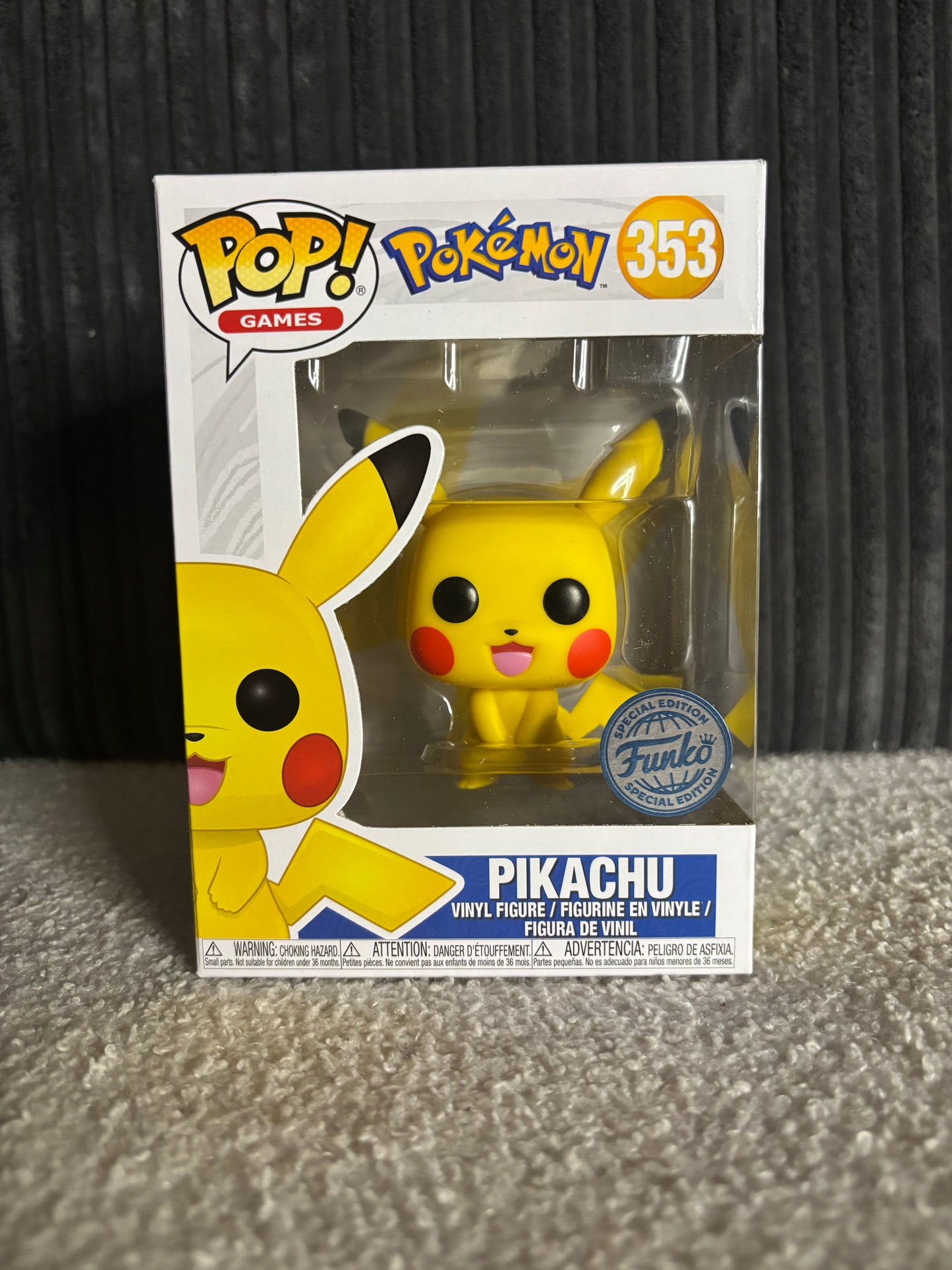 Funko Pop! Games – Pikachu #353 (Pokémon Series – Funko Special Edition)