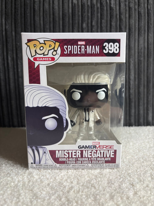 Funko Pop! Games – Mister Negative #398 – Marvel GameVerse (Spider-Man)