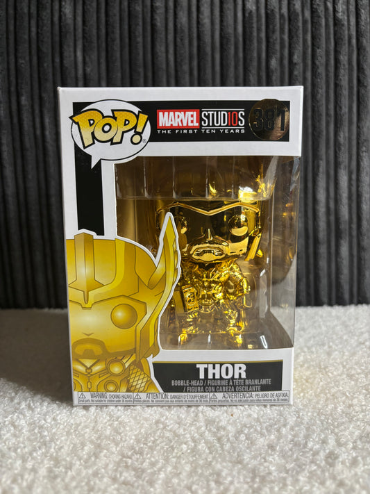 Funko Pop! Marvel Studios – Thor #381 – Gold Chrome Edition