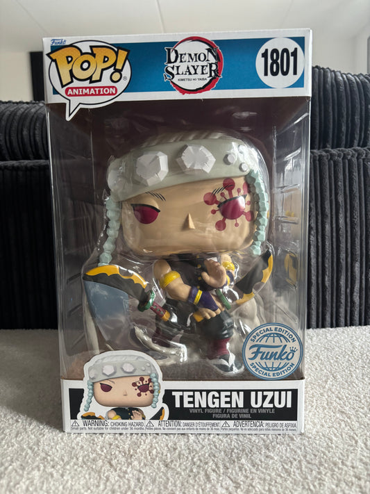 Funko Pop! Animation – Tengen Uzui #1801 (Demon Slayer: Kimetsu no Yaiba Series – Jumbo Special Edition):