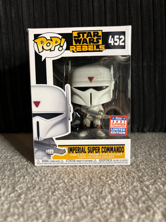 Funko Pop! – Imperial Super Commando #452 (Star Wars Rebels – 2017 Summer Convention Exclusive)