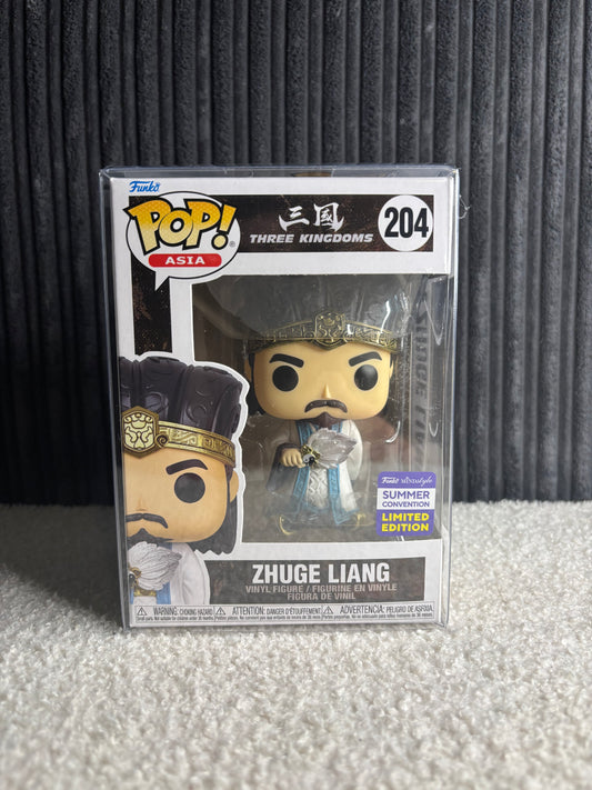 Funko Pop! Asia: Three Kingdoms – Zhuge Liang #204 (Summer Convention Limited Edition)