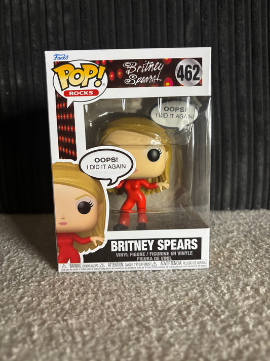 Funko Pop! Rocks – Britney Spears #462 (Oops!... I Did It Again Edition)