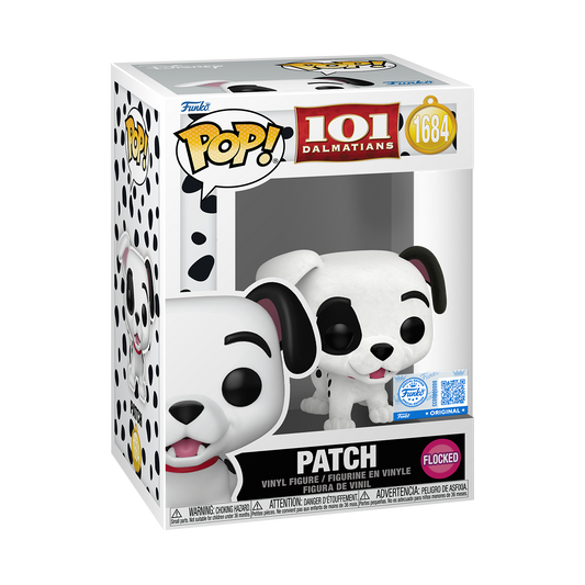 Funko Pop! Disney – Patch (Flocked) #1684 (101 Dalmatians)