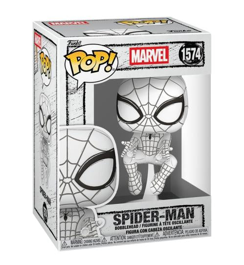 Funko Pop! Marvel – Spider‑Man #1574 (Sketched)