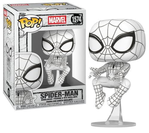 Funko Pop! Marvel – Spider‑Man #1574 (Sketched)