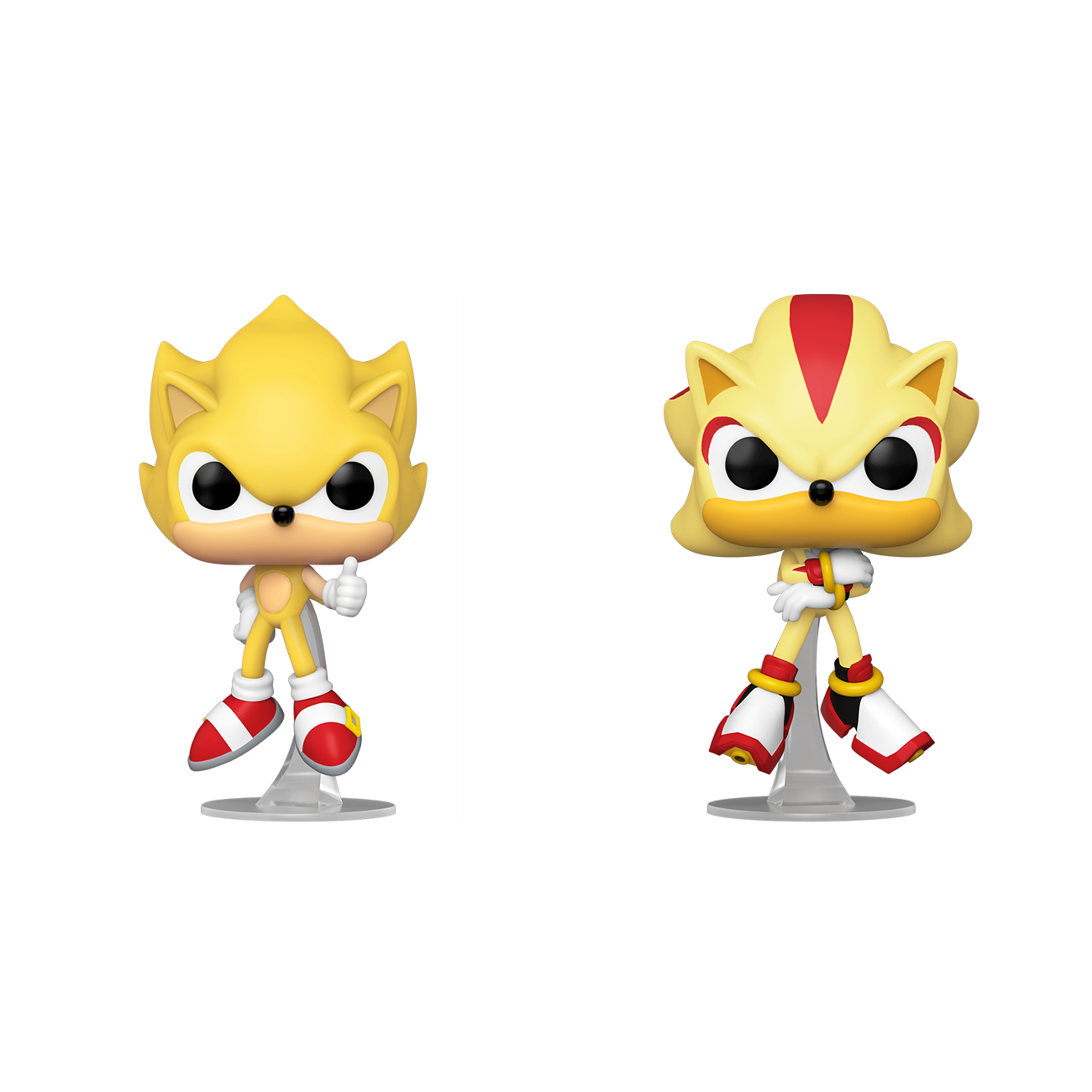 Funko Pop! Games – Super Sonic & Super Shadow (2‑Pack)