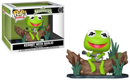 Funko Pop! Deluxe – Kermit with Banjo #1673 (The Muppets)