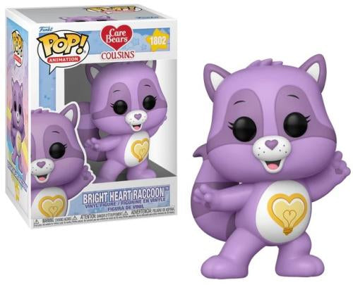 Funko Pop! Care Bears Cousins – Bright Heart Raccoon #1802