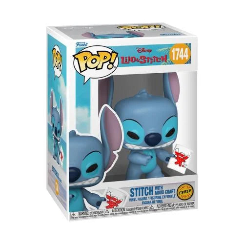 Funko Pop! Disney – Stitch with Mood Chart #1744 Chase editie(Lilo & Stitch)
