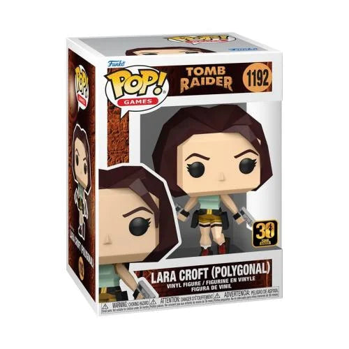 Funko Pop! Games – Lara Croft (Polygonal) #1192 (Tomb Raider 30th Anniversary)