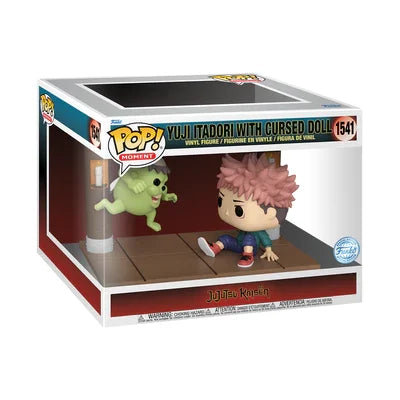 Funko Pop! Moment – Yuji Itadori with Cursed Doll #1541 (Jujutsu Kaisen)